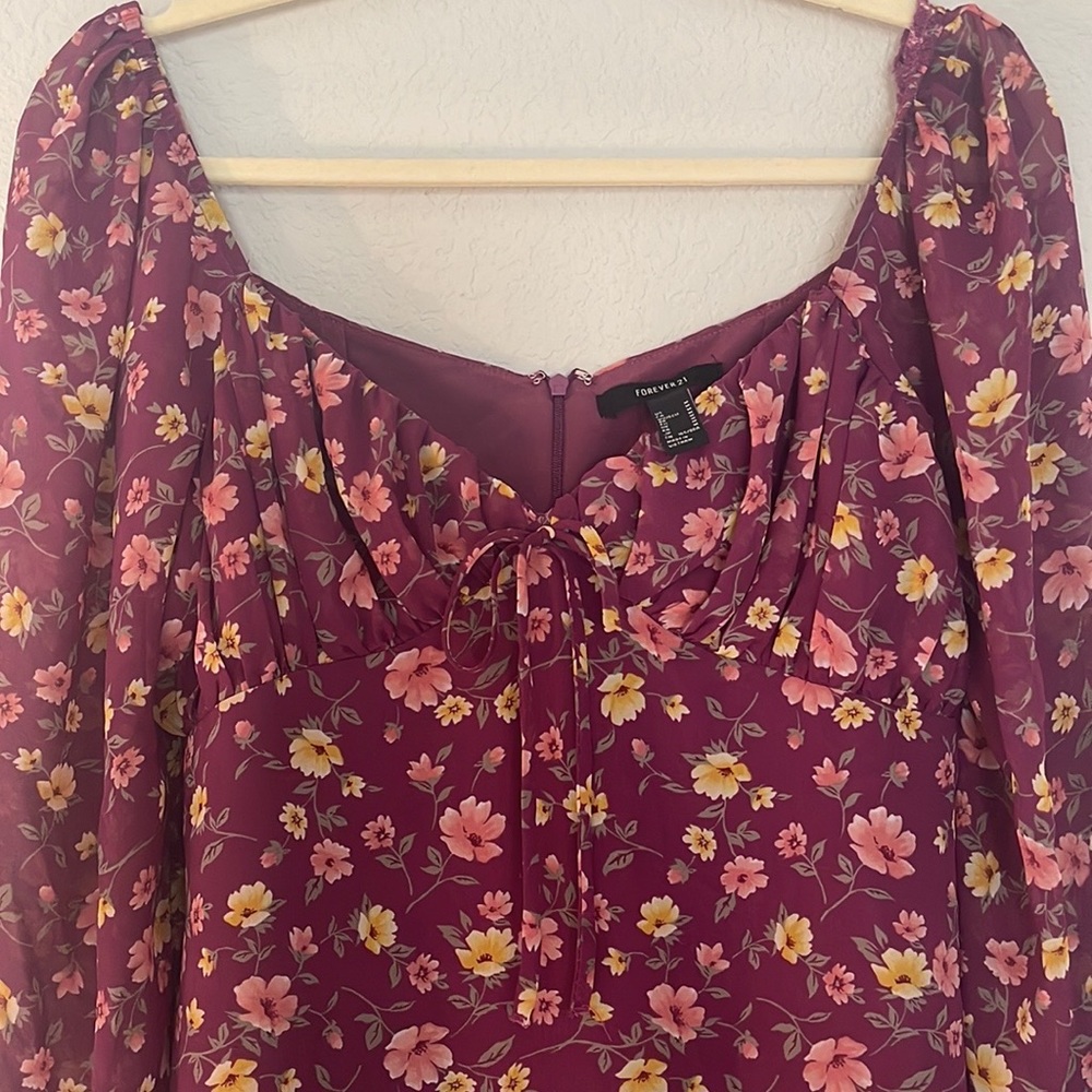 Forever 21 floral dress